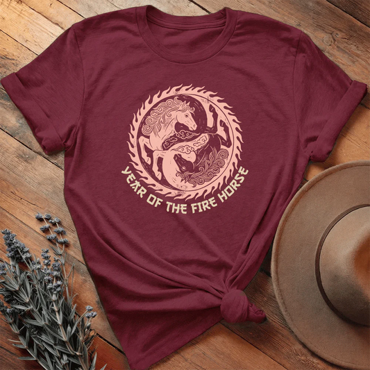 Year Of The Fire Horse 7 - Lightweight Tee
