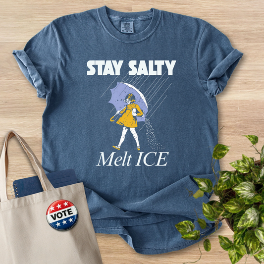 Melt Ice Salt Girl - Comfort Colors 1717