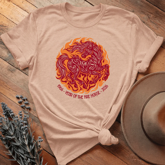Year Of The Fire Horse 5 - Lightweight Tee