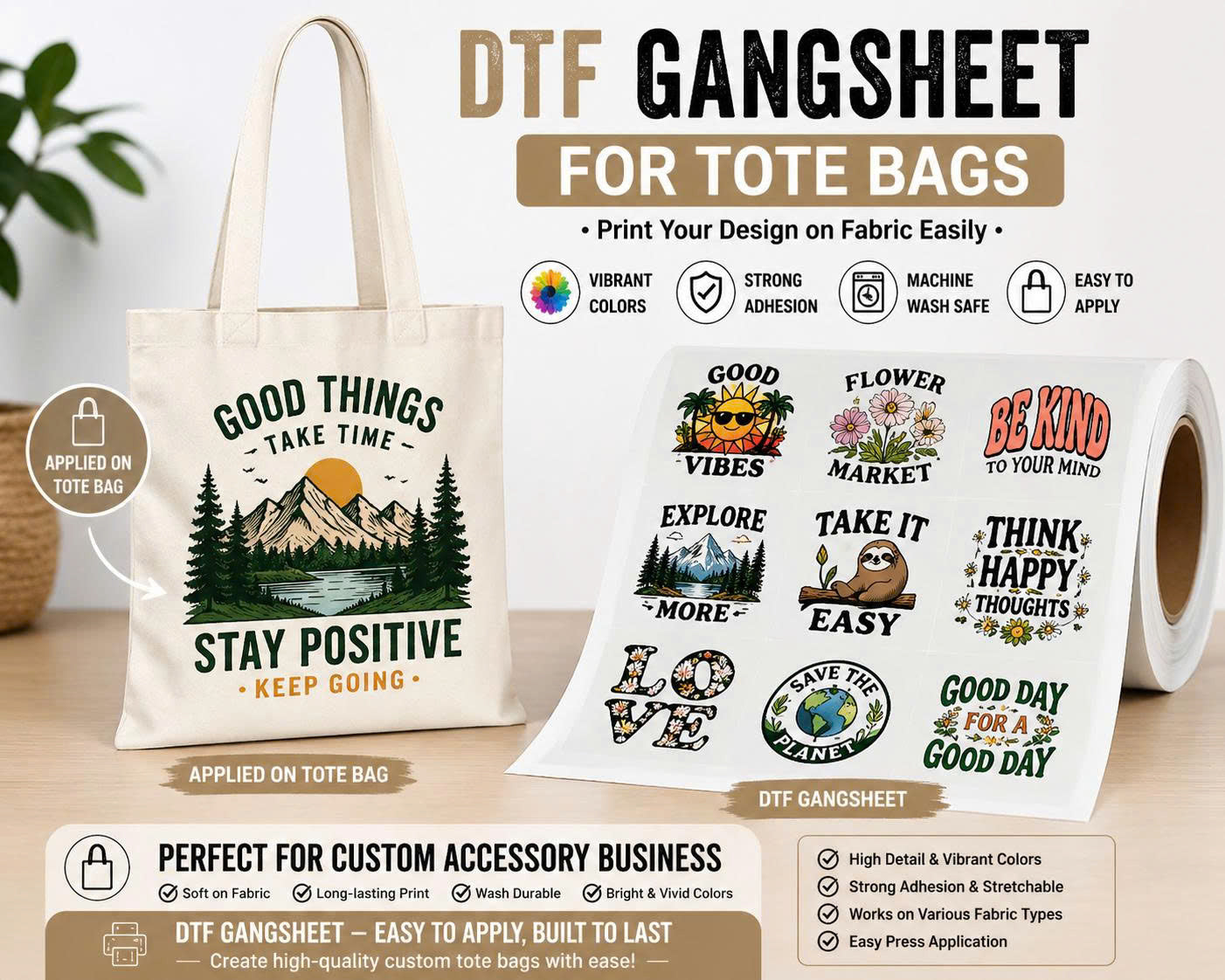 Custom DTF Gang Sheet From Your Designs