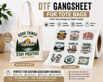 Custom DTF Gang Sheet From Your Designs