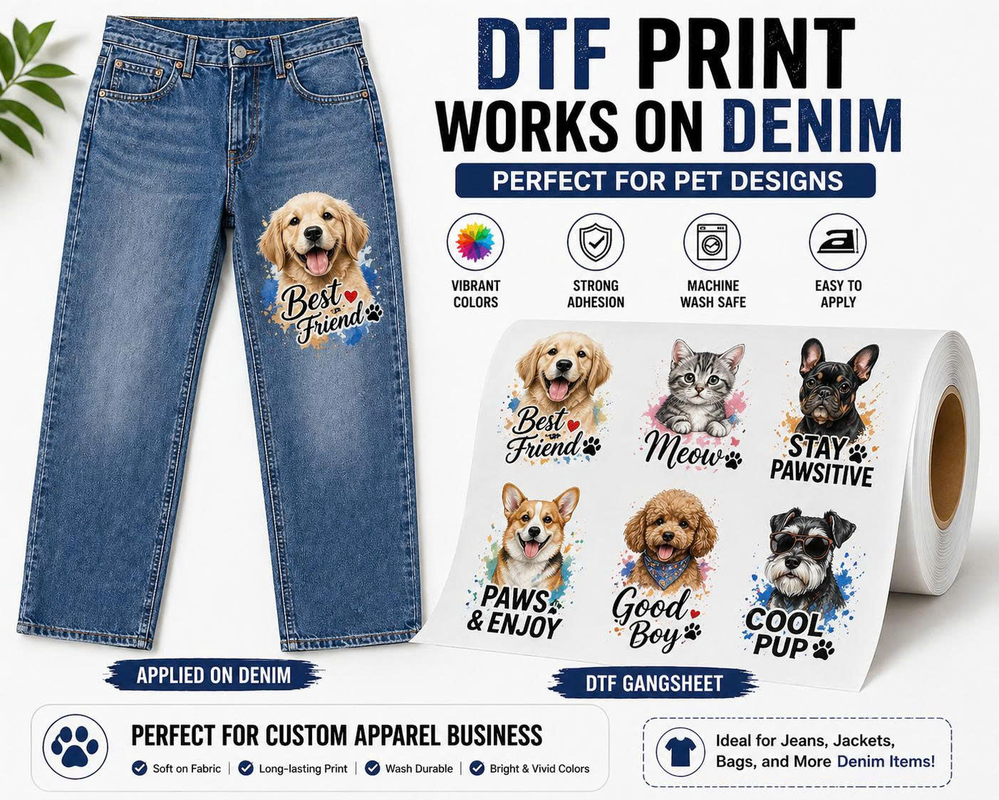 Custom DTF Gang Sheet From Your Designs