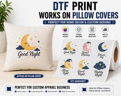 Custom DTF Gang Sheet From Your Designs