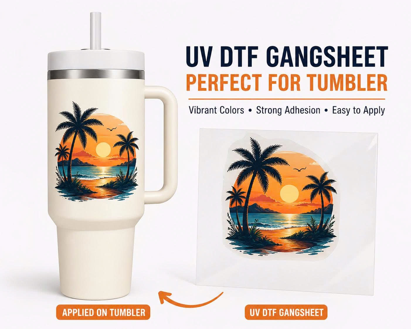 Custom UV DTF Gang Sheet