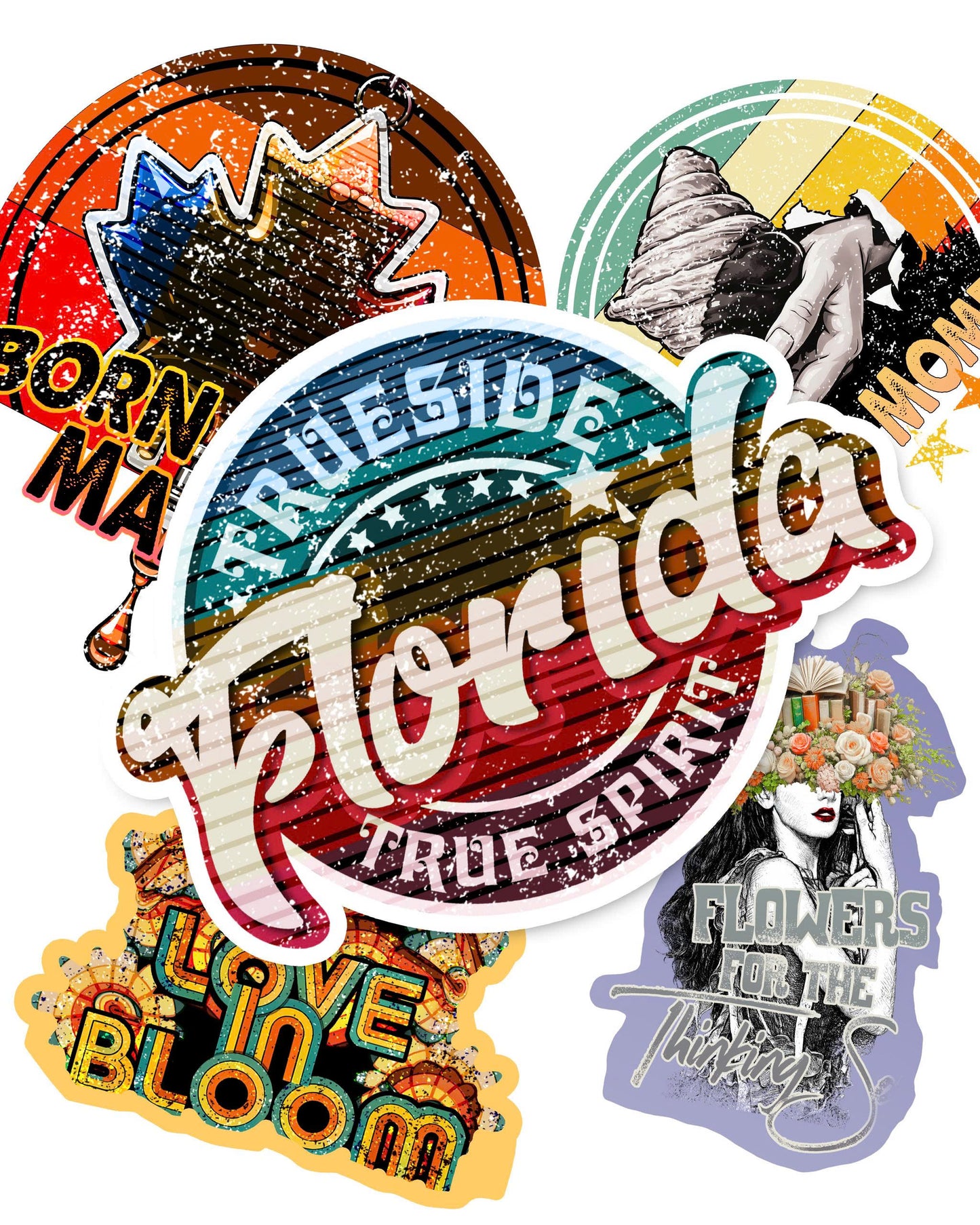 Vinyl Stickers (singles by volume)